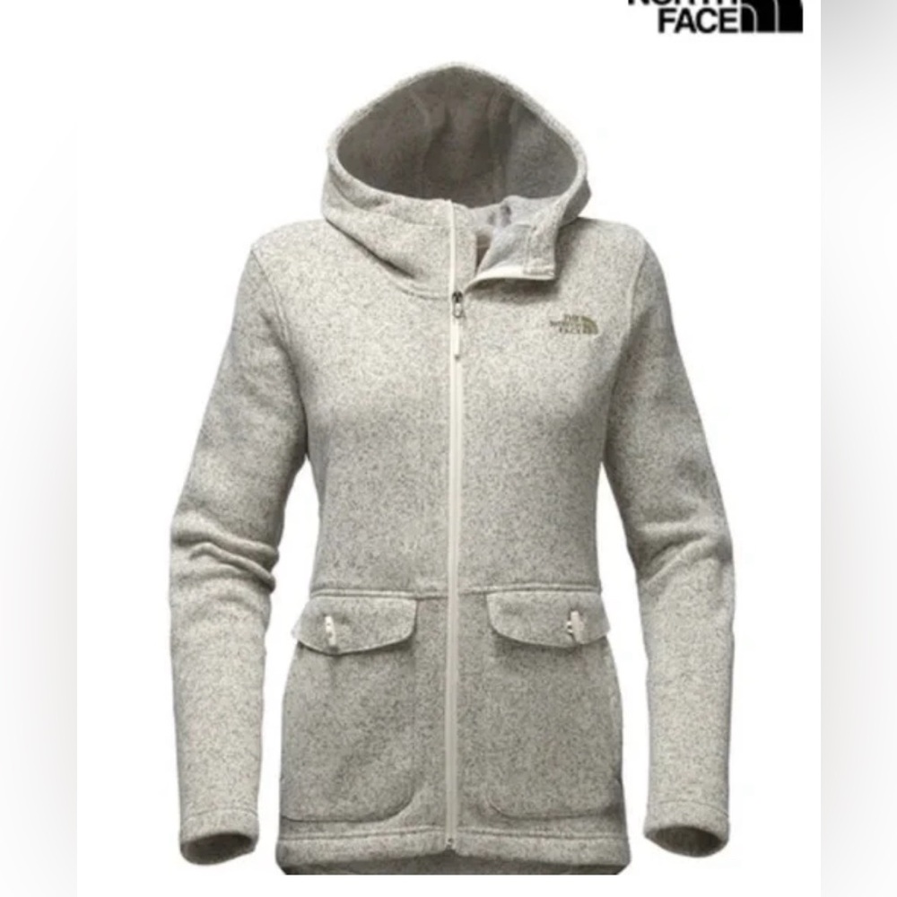 The North Face Women’s Crescent Wool Fleece Parka Jacket Small
